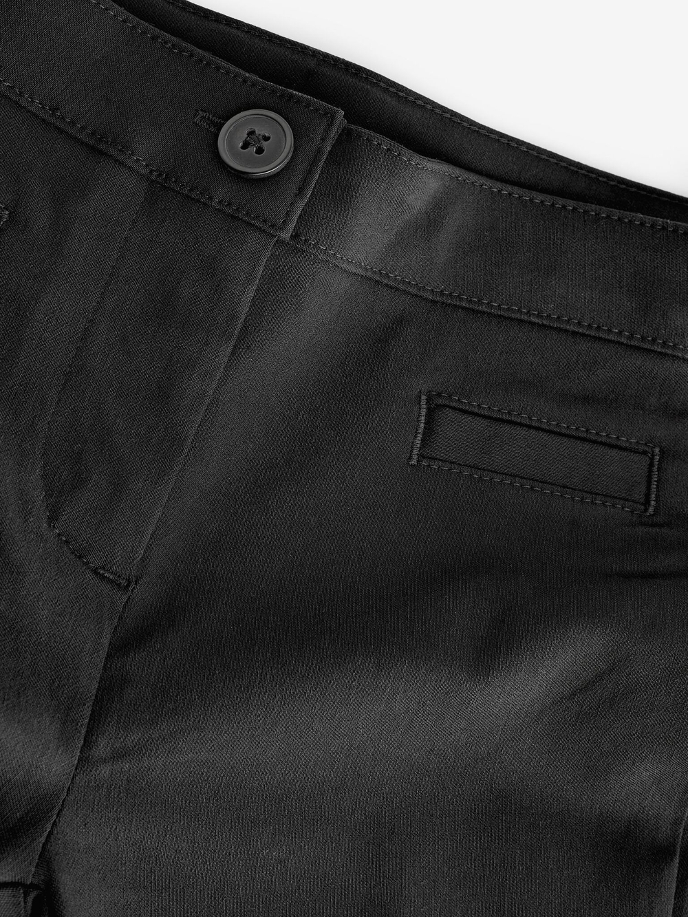 Брюки школьные скинни для девочки Next 796-759, Черный