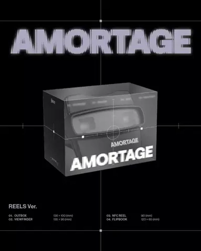 Альбом JISOO - AMORTAGE [REELS ver.]