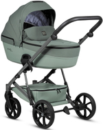 Детская коляска Tutis Viva 6 Plus Essential 3 в 1 с автокреслом Elo Lux EduSky Black 1612039 Sage