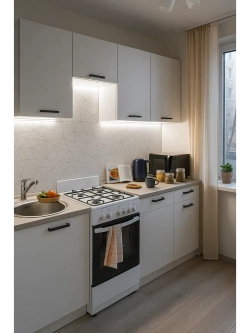 Светодиодная лента белая Led подсветка для кухни