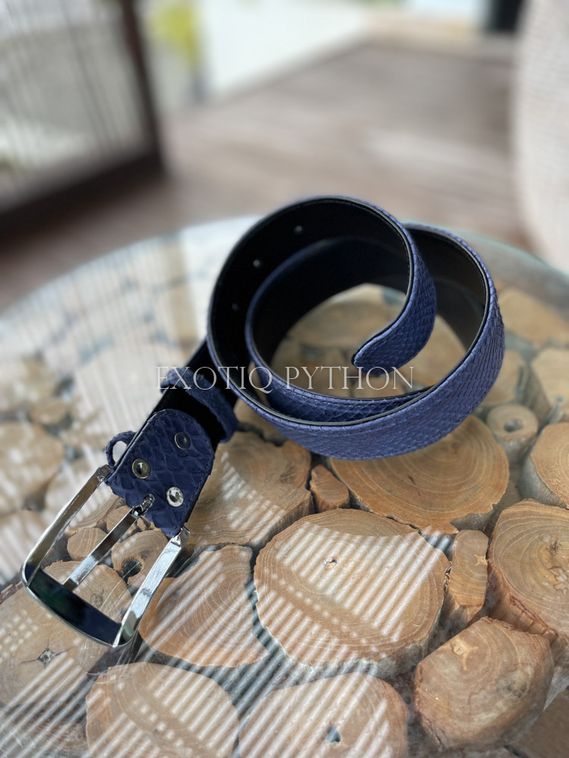 Ремень из кожи питона AC-110