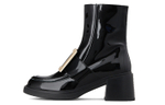 Roger Vivier Metal Buckle Ankle Boots 6cm Women"s Black