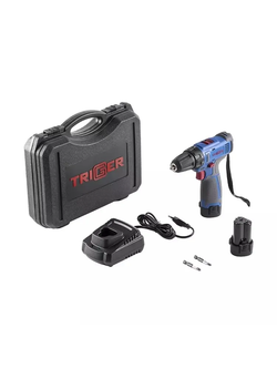 Дрель шуруповерт аккум 10мм 12В Li-ion 2х1,5Ач 20101