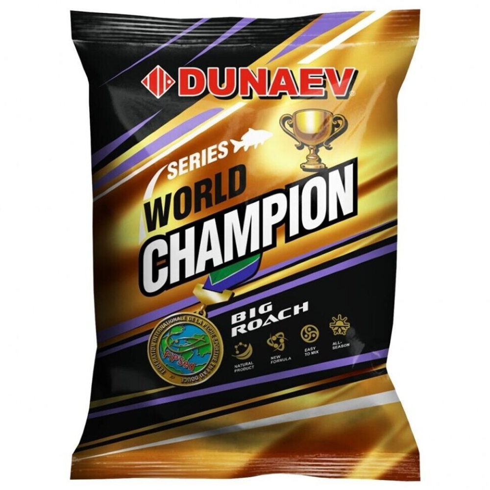 Прикормка DUNAEV WORLD CHAMPION 1кг Big Roach