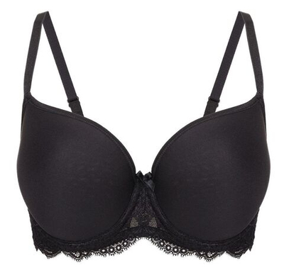 Бюстгальтер-спейсер Laura (Размер: 80F) (Цвет: черный)
