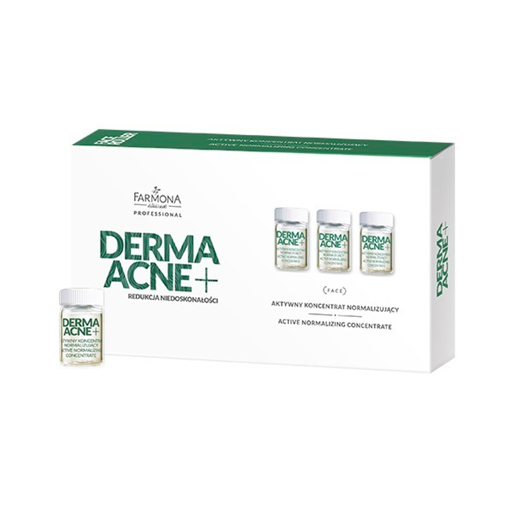 Активный нормализующий концентрат Farmona Dermaacne+ Active Normalizing Concentrate 5х5мл