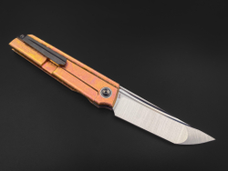 Складной нож Common M390 CrystalTi orange