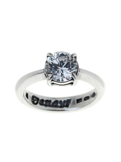 "Сарти" кольцо в серебряном покрытии из коллекции "Циркония" от Jenavi