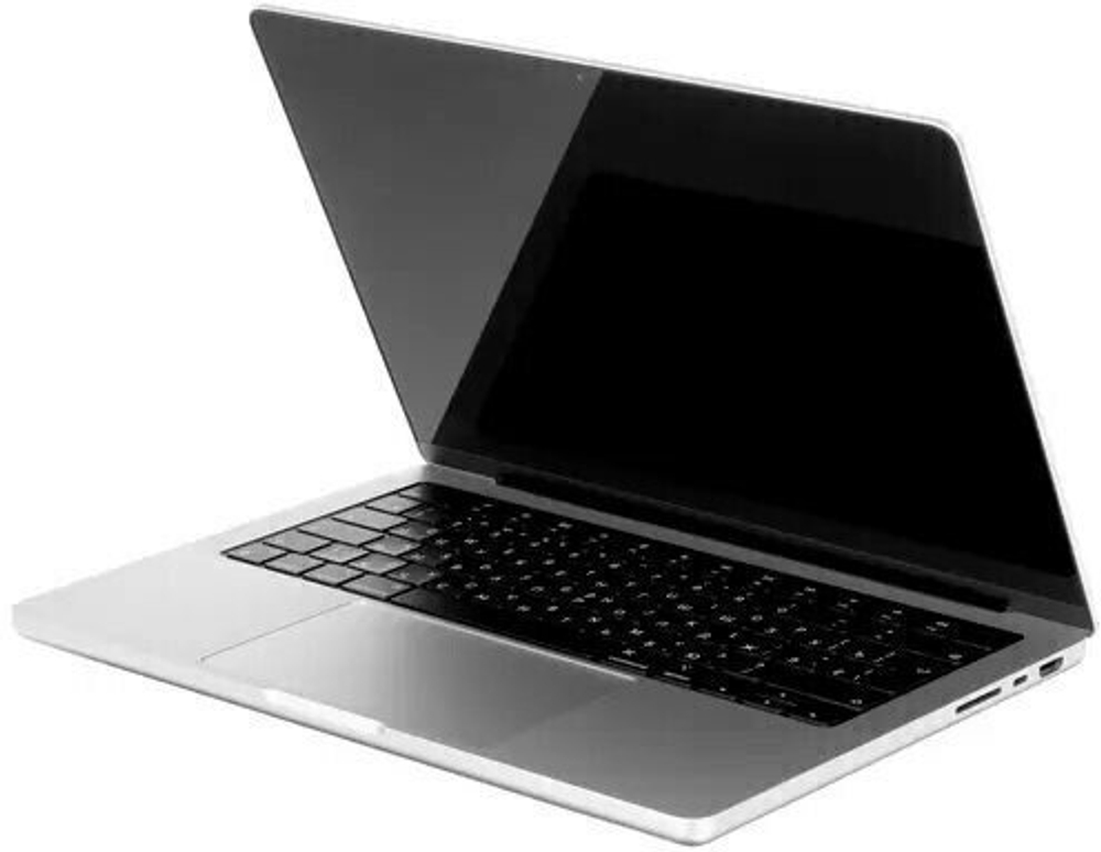 Ноутбук Apple MacBook Pro 14" A2442 (MKGR3X/A) 14"/Apple M1 Pro/RAM 16GB/SSD 512GB/14 Core GPU/3024*1964/Retina/Mac Os/Подсветка кл-ры: нет/серебристый. Состояние: B1