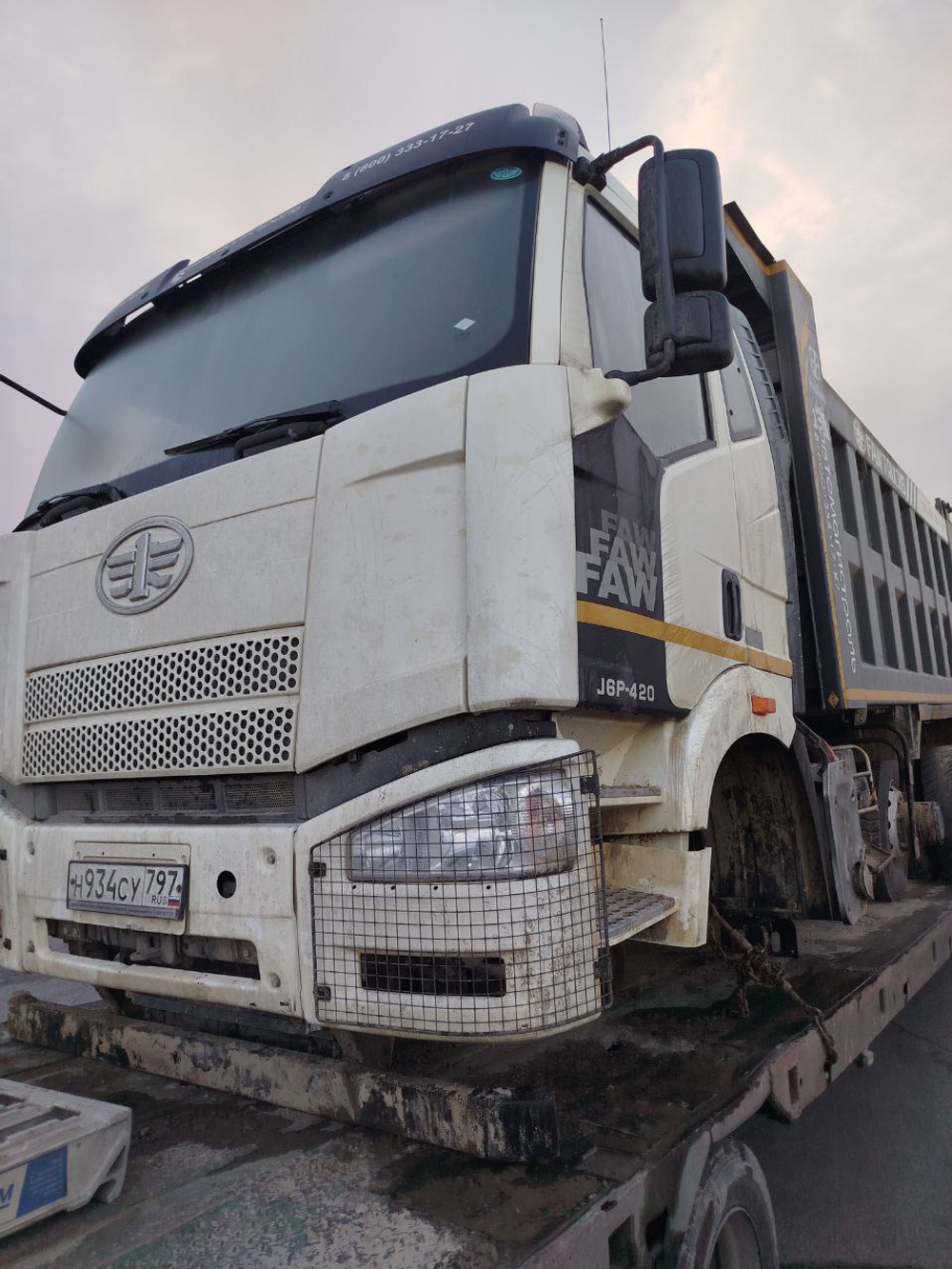 FAW J6 6x6 Самосвал CA3250P66K24L1TE5 (Дизельный, 11,1 л, 420 л.с., МТ)
