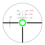Прицел Veber Wolf 1-4x24 GB DnD Загонник