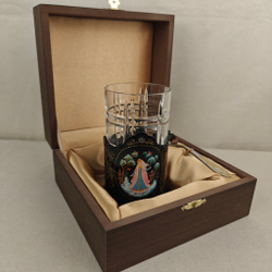 Чайный набор "Снегурочка" (Ручная роспись Палех)