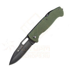 Нож складной Kizlyar Supreme Ute 440C G10, Green/Stonewash