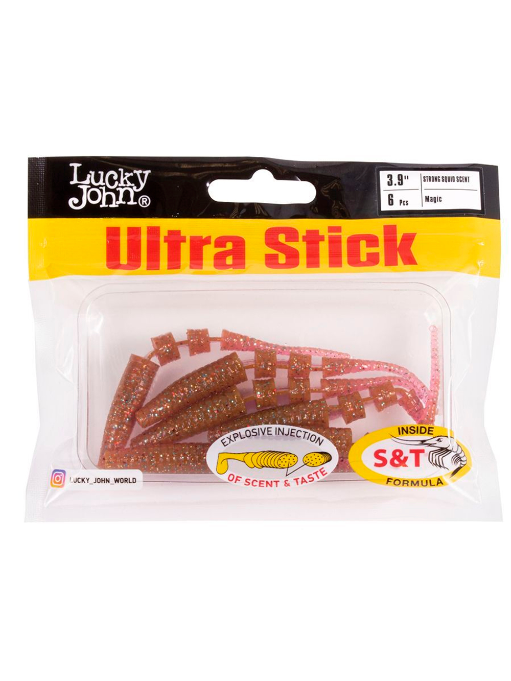 Слаги съедобные искусственные LJ Pro Series Java Stick 3,9in (10.00)/PA03 6 шт. в упак.