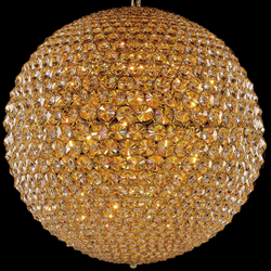 Люстра MD103204-9A gold/amber
