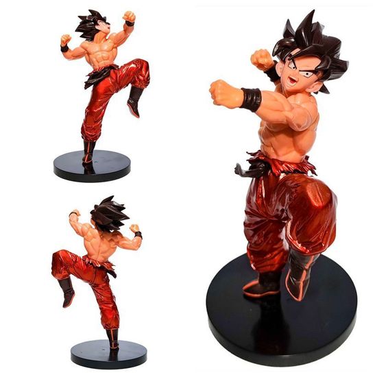 Фигурка Аниме Драконий жемчуг Сон Гоку Замах  21,5см