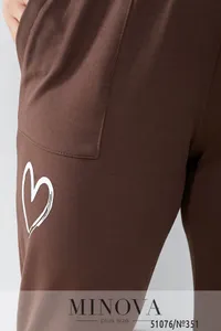 Штаны 351-шоколадный Minova