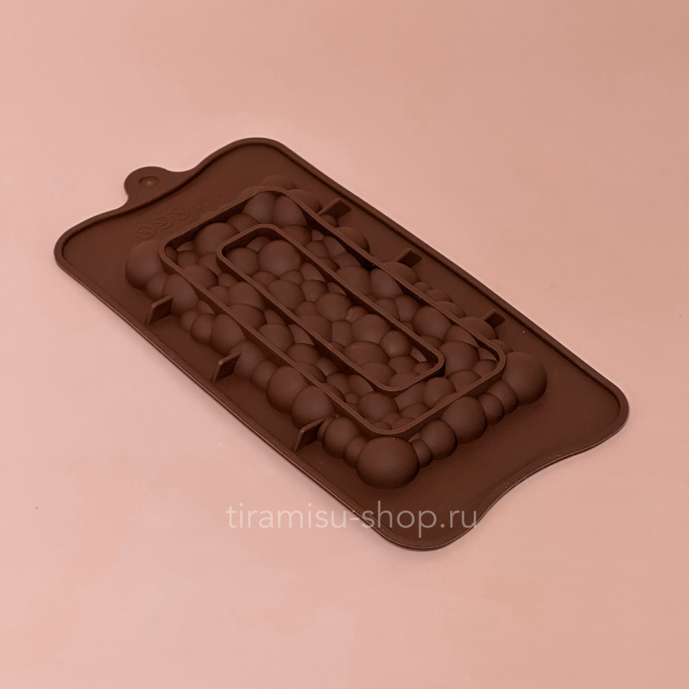 Форма силиконовая «Шоколад воздушный», 21×10,1×1 см