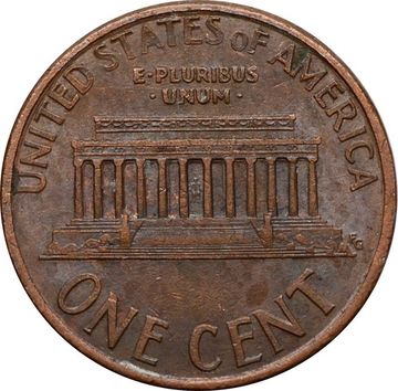 1 цент 1983-2008 США