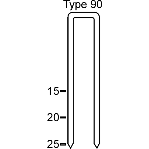 Скобы тип KL 90/25 CNKH/2000 C420027
