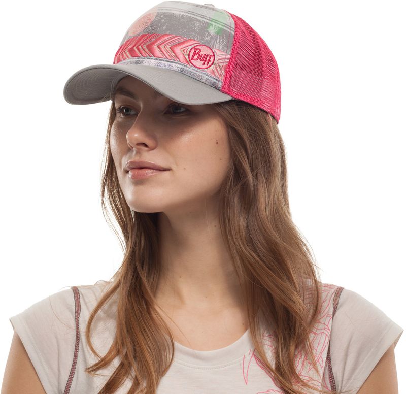 Кепка-бейсболка Buff Trucker Cap Biome Multi Фото 4