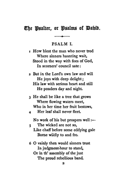 The Psalter, Or, Psalms of David. In English Verse | John Keble