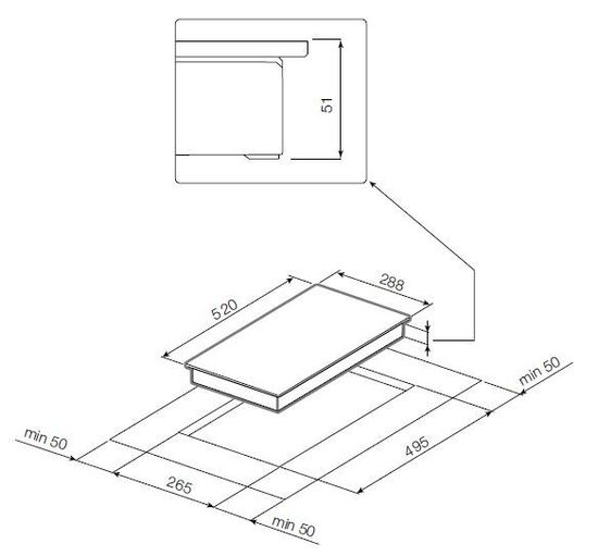 Электрическая варочная панель GRAUDE EK 30.0 W