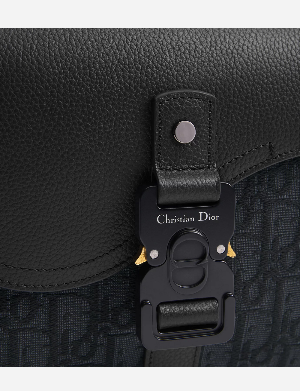 Сумка Dior Small Saddle Messenger "Black Dior Oblique Jacquard"
