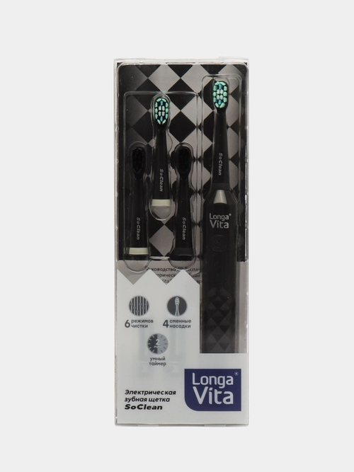 Электрическая зубная щётка Longa Vita SoClean PT4R