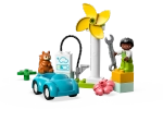 Конструктор LEGO Duplo 10985 Ветряная турбина и электромобиль