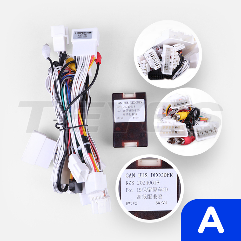 Магнитола для Lexus IS250 XE20 2005-2013 (ШГУ монохром) - Teyes LUX ONE ROUND монитор 12.3" 2K QLED на Android 10, CarPlay, 4G SIM-слот