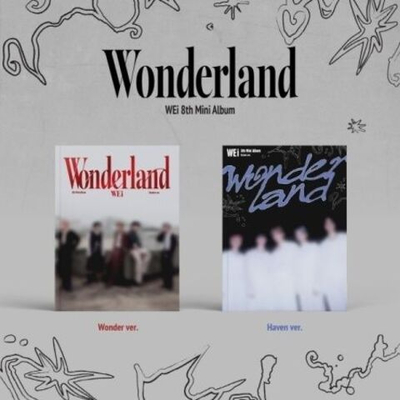 Альбом WEi - WONDERLAND 8th Mini Album 2 Version SET