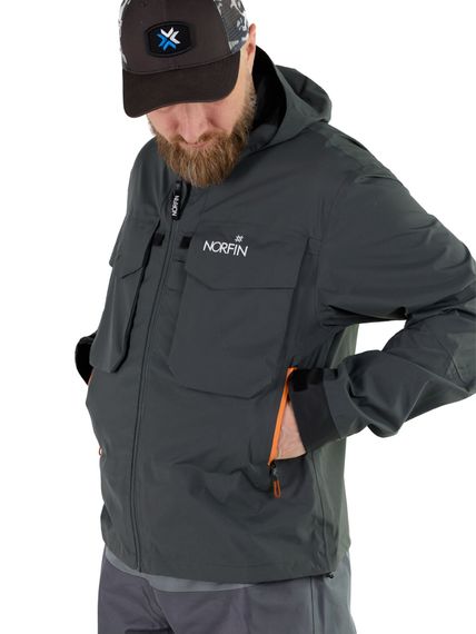 Куртка заброд. Norfin PILOT GRAY 02 р.M