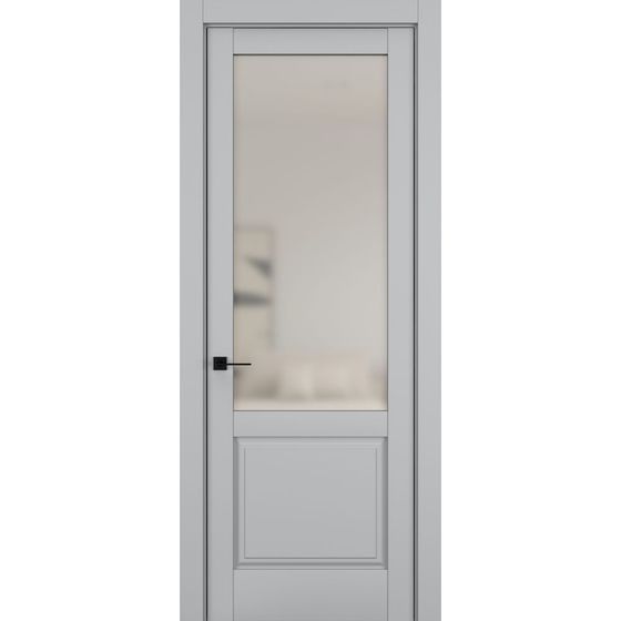 Цена на Межкомнатная дверь керамик NC 10 шеллак серый остеклённая Купить Межкомнатная дверь керамик NC 10 шеллак серый остеклённая