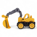 Пластмассовая игрушечная машина Toy Bibib "Эвакуатор с трактором", упакет полиэт.сетка