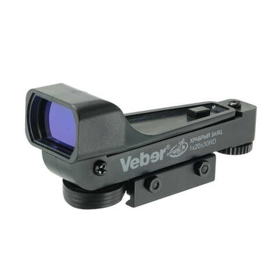 Прицел Veber Храбрый Заяц 1x20x30 RD Weaver