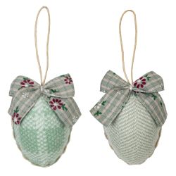 GAEM Набор из 2-х изделий декоративных подвесных "Яйцо" (3,5*6), L10 W12,5 H3,5 см, 2в.