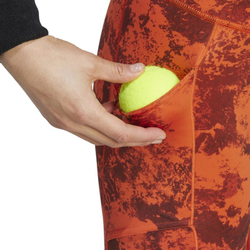 Женские леггинсы Adidas Paris Two in One Match Tight Leggings - preloved red