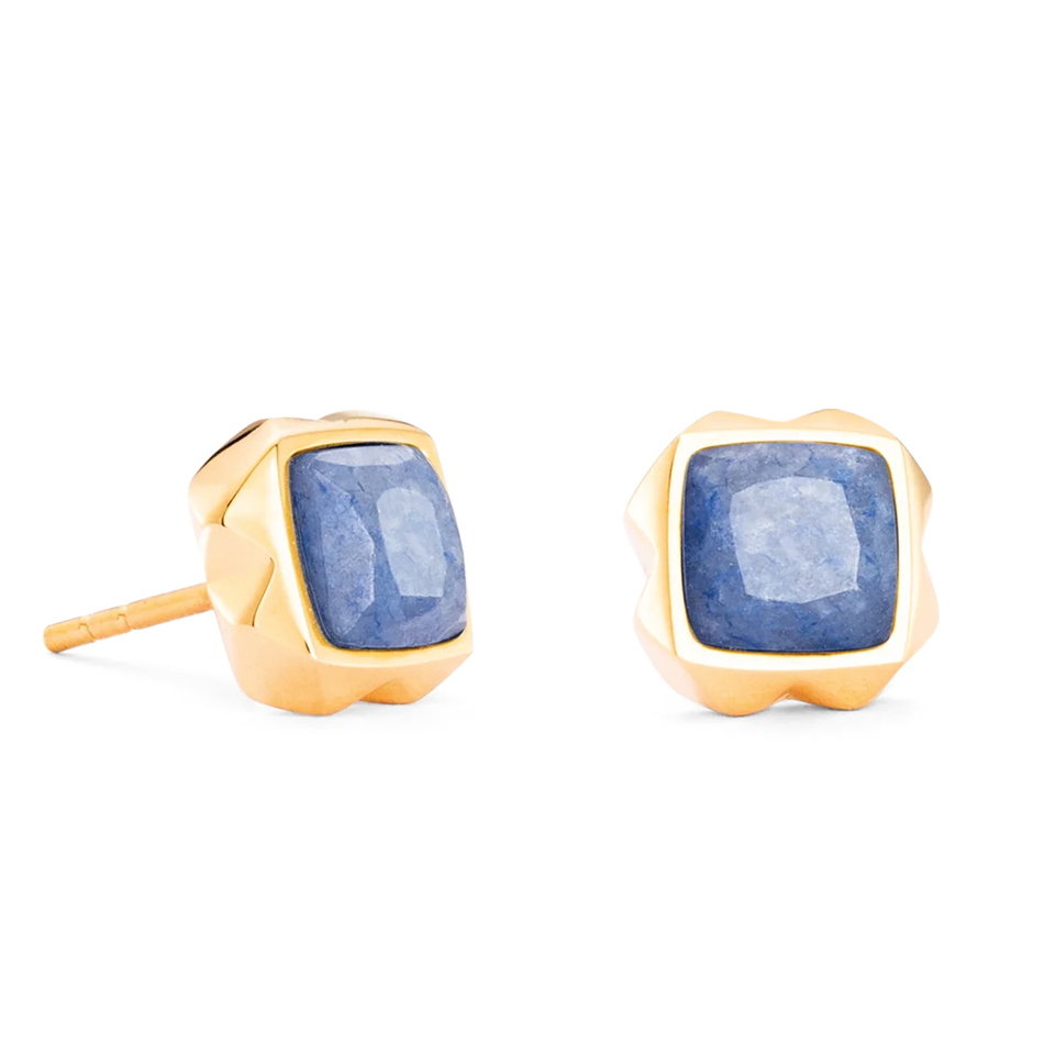Серьги Coeur de Lion Blue-Gold 1200/21-0716