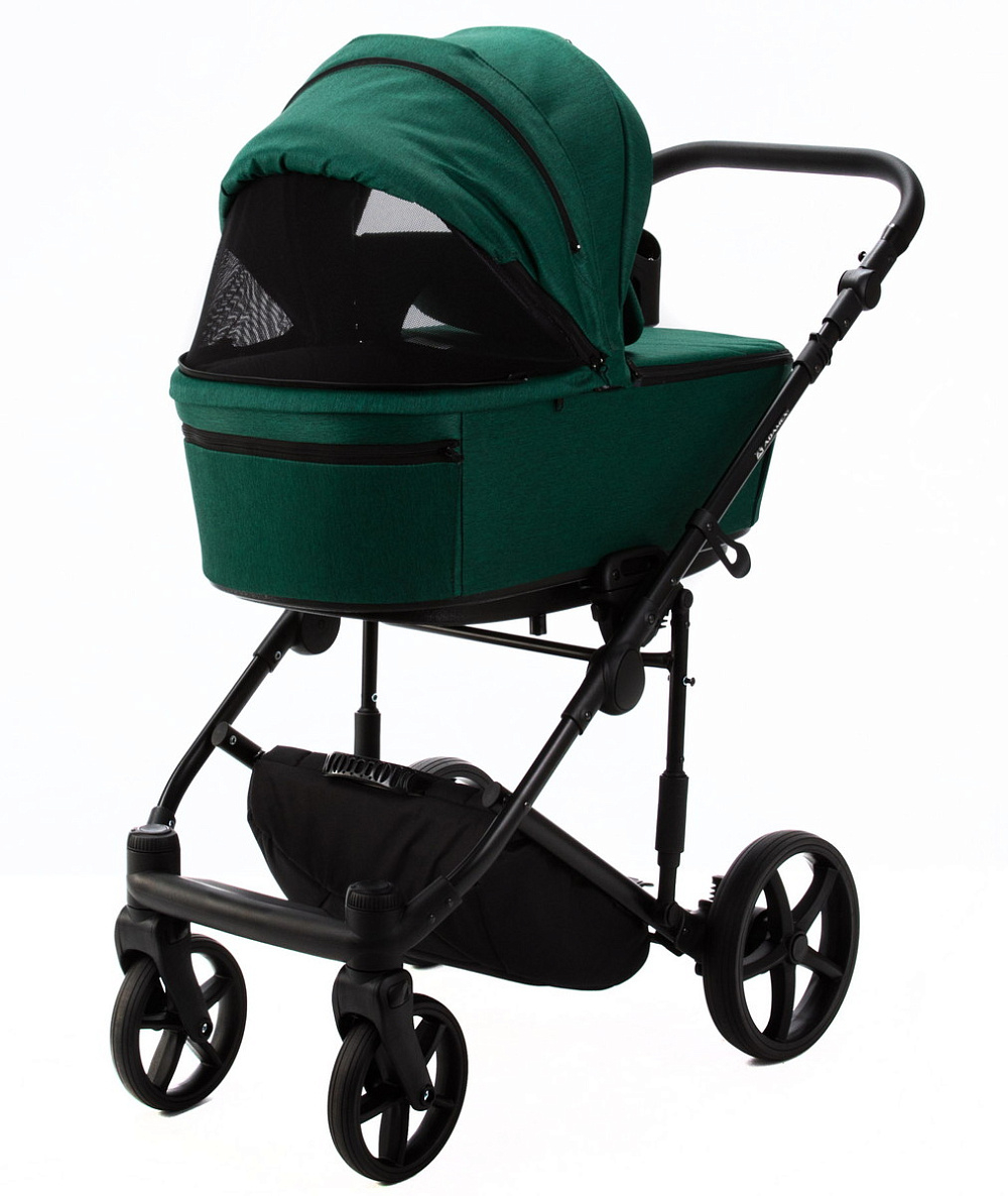Детская коляска Adamex Zico New 2 в 1 ZN-TK52 (ЗЕЛЕНЫЙ)