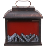 Сувенир с подсветкой «КАМИН - Теплый вечер» 29,8*13*34,5 см (питание от USB и батареек)