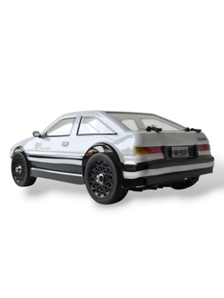 Радиоуправляемая машина для дрифта Remo Hobby RACING & DRIFT (бело-черная) 4WD 2.4G 1/14 RTR