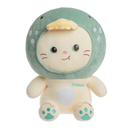 Мягкая игрушка Дракон Монстрик KiDWoW велюровый динозавр для девочек, мальчиков, малышей в подарок
