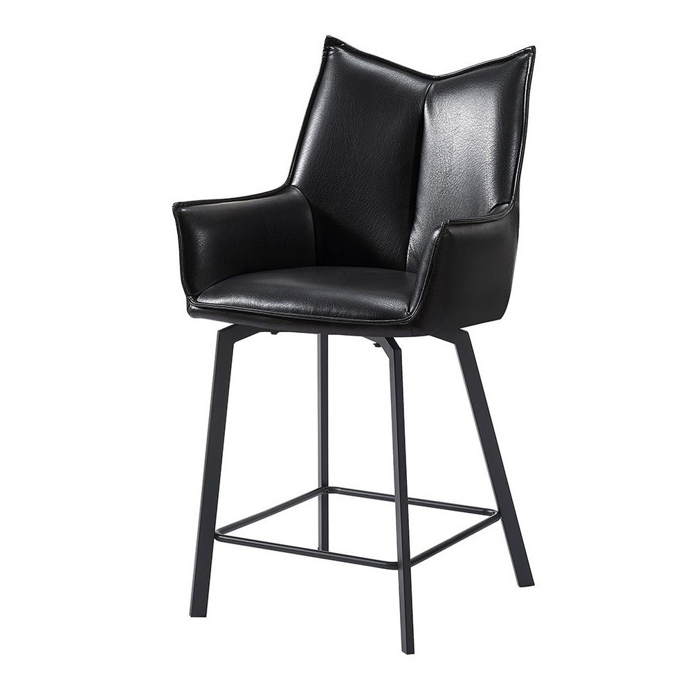 Полубарный стул SOHO черный