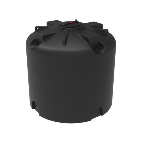 Емкость TR 8000 черный ЭкоПром TR 8000 л. вертикальная цилиндрическая (2300x2300x2225см;168кг;Черный) - арт.557079