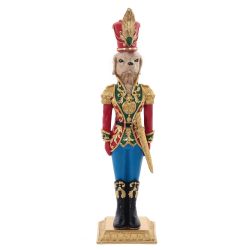 GAEM Фигурка декоративная "Солдатик-собака", L11 W11 H41,5 см