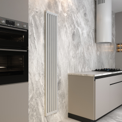 Вертикальные дизайн-радиаторы QT1 2000мм с нижним подключением