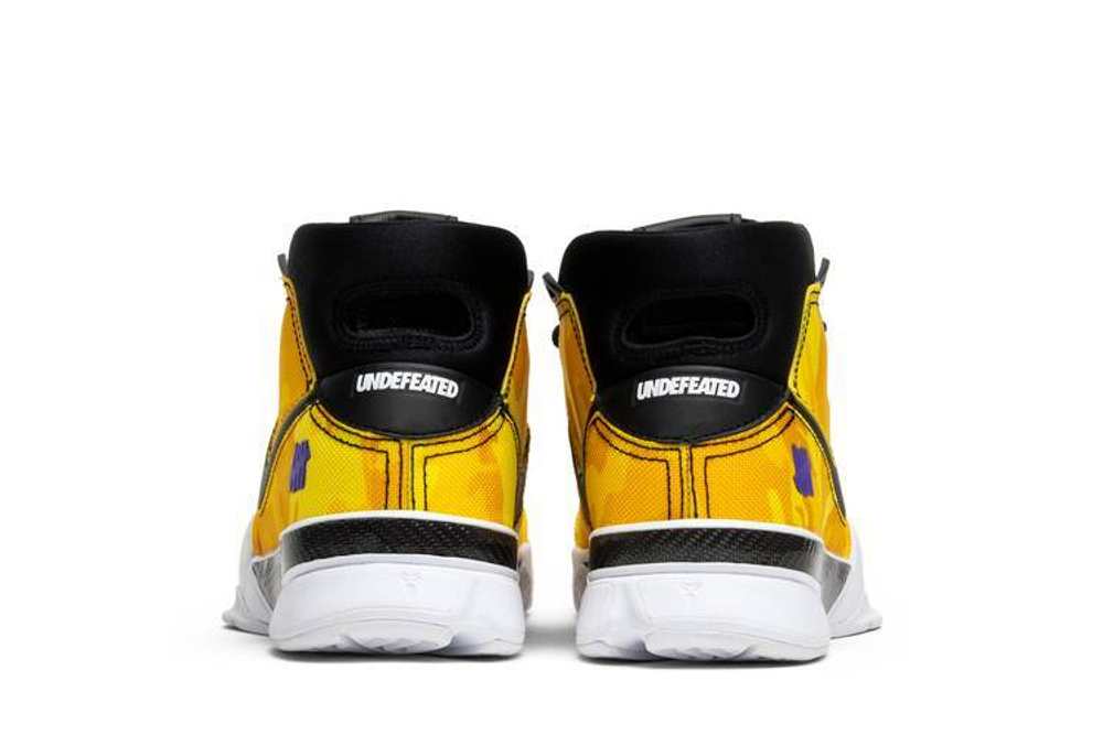 Кроссовки Undefeated X Nike Zoom Kobe 1 Protro Yellow Camo (La Brea)