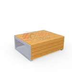 Скамья-трибуна Спорт 3