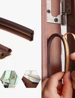 УПЛОТНИТЕЛЬ BONDIT ДЛЯ ОКОН И ДВЕРЕЙ КОРИЧНЕВЫЙ 10*12ММ